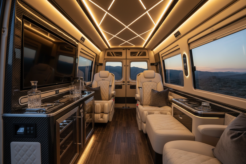 Luxury Sprinter Van Interior