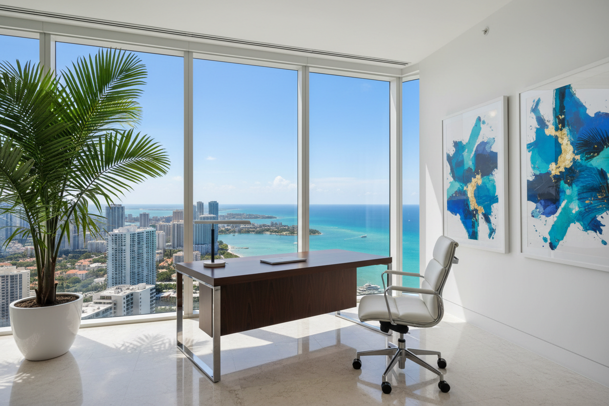 Miami Highrise Executive Office